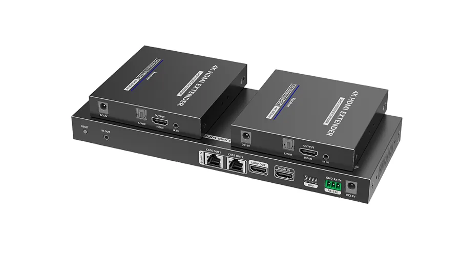 Сплиттер-удлинитель HDMI 1×2 Lenkeng LKV822P-I